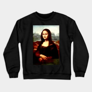 Mona Lisa Artwork Crewneck Sweatshirt